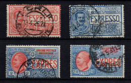 Regno 1924/5 - Espressi - Serie Completa Usata - Posta Espresso