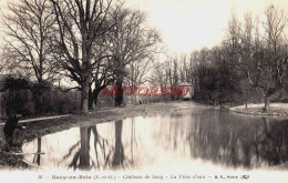 CPA SUCY EN BRIE - VAL DE MARNE - LE CHATEAU - LA PIECE D'EAU - Sucy En Brie