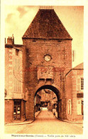 CPA NOYERS SUR SEREIN - YONNE - VIEILLE PORTE - Noyers Sur Serein