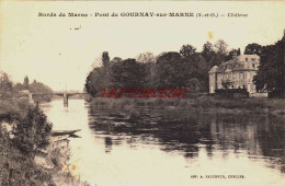 CPA GOURNAY SUR MARNE - SEINE SAINT DENIS -  BORDS DE MARNE - Gournay Sur Marne