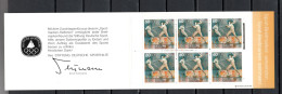 Germany 1992 Olympic Games Barcelona, Fencing Stamp Booklet With 6 Stamps + Vignette MNH - Zomer 1992: Barcelona