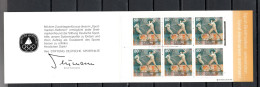 Germany 1992 Olympic Games Barcelona, Fencing Stamp Booklet With 6 Stamps + Vignette MNH - Estate 1992: Barcellona