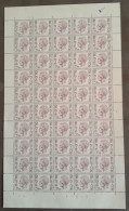 Volledig Blad : Nr 1581A    : 3,50 F Elström     ( 17 III 72 )   Plaat 4 / Kostprijs 175,00 BF - Unused Stamps