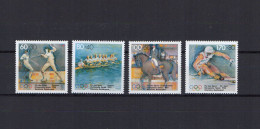 Germany 1992 Olympic Games Barcelona / Albertville, Fencing, Rowing, Equestrian Etc. Set Of 4 MNH - Verano 1992: Barcelona