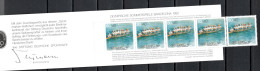 Germany 1992 Olympic Games Barcelona, Rowing Stamp Booklet With 5 Stamps MNH - Verano 1992: Barcelona