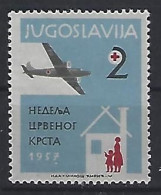 Jugoslavia 1957  Zwangszuschlagsmarken (**) MNH  Mi.18 - Wohlfahrtsmarken