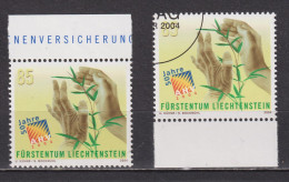 Lot De Timbres Neuf** Et Oblitéré Du Liechtenstein De 2004 YT 1280 MI 1339 MNH - Blocs & Feuillets