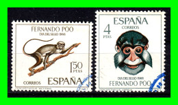 FERNANDO POO COLONIA ESPAÑOLA ( ESPAÑA ) .-  SELLOS  AÑOS 1966 .- - Fernando Poo