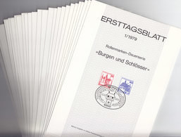 BRD ETB Jahrgang 1979, 27 Ersttagsblätter, Komplett - Other & Unclassified