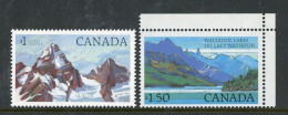 Canada MNH 1982-87 High Value National Park Definitives - Neufs