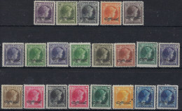 Luxembourg - Luxemburg - Timbres - 1926/1928   3 Séries   Charlotte    Officiel   * - Unused Stamps