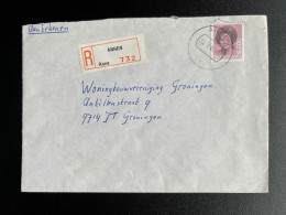 NETHERLANDS 1984 REGISTERED LETTER ANNEN TO GRONINGEN 30-03-1984 NEDERLAND AANGETEKEND - Covers & Documents