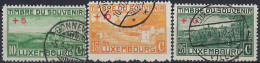 Luxembourg - Luxemburg - Timbres - 1921   1ière  Guerre Mondiale   Série   °   VC. 20,- - Used Stamps