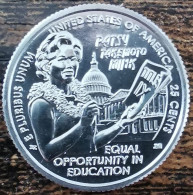 Quarter Dollar USA Patsy TAKEMOTO MINK - 2024 D - LIBERTY - American Woman - Ohne Zuordnung