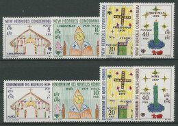 Neue Hebriden 1979 Weihnachten 545/52 Postfrisch (G5110) - Unused Stamps