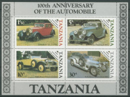 Tansania 1986 Oldtimer Rolls-Royce Block 53 Postfrisch (C27385) - Tanzania (1964-...)