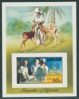 Liberia 1975 100. Geburtstag Von Albert Schweizer Block 77 B Postfrisch (C27465) - Liberia