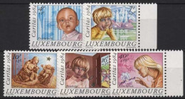 Luxemburg 1984 Caritas Weihnachten Kinderporträts 1112/16 Postfrisch - Ongebruikt