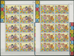 Gibraltar 1989 Europa CEPT Kinderspiele 563/64 K Postfrisch (C96439) - Gibraltar