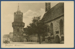 Prenzlau Wittstraße Museum Und Mittelturm, Ungebraucht (AK4198) - Prenzlau