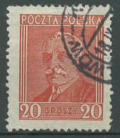 Polen 1927 Präsident Ignacy Moscicki 246 Gestempelt - Used Stamps