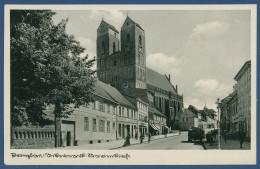 Prenzlau Wittstraße Hohe Haus Hospital, Ungebraucht, Einklebespuren (AK4222) - Prenzlau