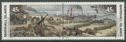 Marshall-Inseln 1990 Zweiter Weltkrieg Dünkirchen 305/06 ZD Postfrisch - Marshall