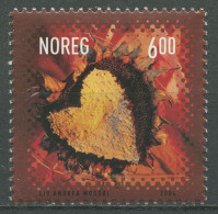 Norwegen 2004 Valentinstag Sonnenblumenherz 1496 Postfrisch - Nuovi