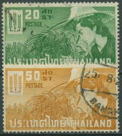 Thailand 1963 Kampf Gegen Den Hunger Reisernte 404/05 Gestempelt - Thailand