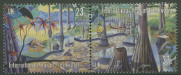 UNO New York 2003 Jahr Des Süßwassers Mangrovensumpf 929/30 ZD Postfrisch - Unused Stamps