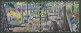 UNO New York 2003 Jahr Des Süßwassers Mangrovensumpf 929/30 ZD Postfrisch - Nuevos