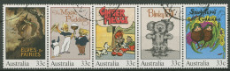 Australien 1985 Kinderbücher 940/44 ZD Gestempelt (C29210) - Usados