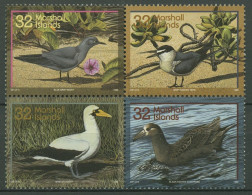 Marshall-Inseln 1996 Vögel Grauseeschwalbe Maskentölpel 663/66 ZD Postfrisch - Marshall Islands