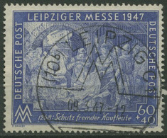 Alliierte Besetzung 1947 Messe WZ Stufen Flach Fallend 942 I C Z Gestempelt - Used