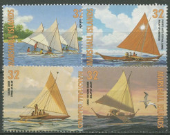 Marshall-Inseln 1997 Segelboote 835/38 Postfrisch - Marshalleilanden