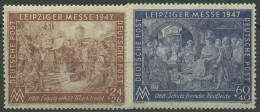 Alliierte Besetzung 1947 Messe WZ Stufen Flach Fallend 941/42 I C Z Postfrisch - Mint