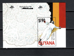 Guyana 1991 Olympic Games Barcelona, Nedi Nadi S/s MNH - Zomer 1992: Barcelona