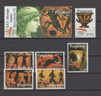 Guyana 1989 Olympic Games Barcelona, Set Of 6 + S/s MNH - Summer 1992: Barcelona