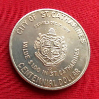 Canada 1 $ 1976 St. Catharines W ºº - Canada