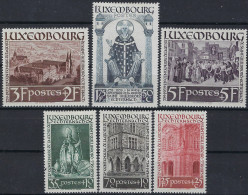 Luxembourg - Luxemburg - Timbres - 1938   St. Willibrord Echternach   Série   *   Charnières - Usados