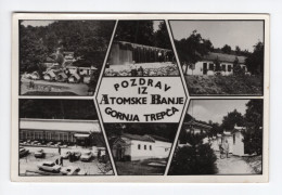 1972. YUGOSLAVIA,SERBIA,GORNJA TREPCA ATHOMIC SPA,MULTI VIEW,POSTCARD,USED - Jugoslawien