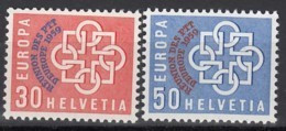 SCHWEIZ  681-682,  Postfrisch **, Postkonferenz 1959 - Ungebraucht