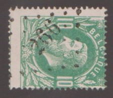 N°30  N°266 NECHIN  OBL A POINT - 1869-1883 Leopold II