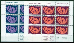 Yugoslavia 1973 Europa Cept SS MNH - Nuovi