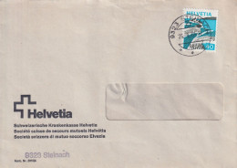 Motiv Brief  "Schweiz. Krankenkasse Helvetia, Steinach"        1977 - Brieven En Documenten