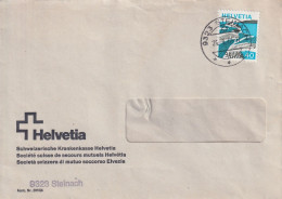 Motiv Brief  "Schweiz. Krankenkasse Helvetia, Steinach"        1977 - Covers & Documents