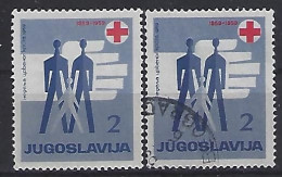 Jugoslavia 1959  Zwangszuschlagsmarken (**)+(o) Mi.22 - Wohlfahrtsmarken