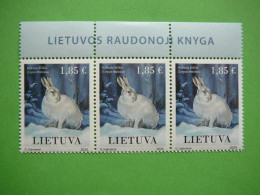 White Hare # Lietuva Litauen Lituanie Litouwen Lithuania # 2024 MNH #7 The Red Book - Litauen