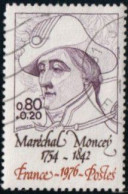 France 1976 Yv. N°1880 - Maréchal Moncey - Oblitéré - Usados