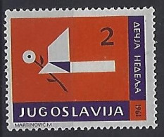 Jugoslavia 1961  Zwangszuschlagsmarken (**) MNH  Mi.27 - Wohlfahrtsmarken